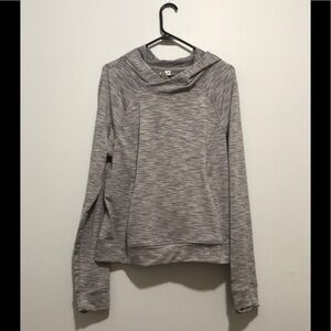 NWT Yogalicious Gray Combo Pullover Hoodie XL